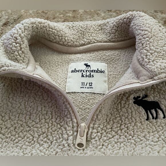 Abercrombie Kids 11/12 Fleece Pullover Unisex - Picture 3 of 5